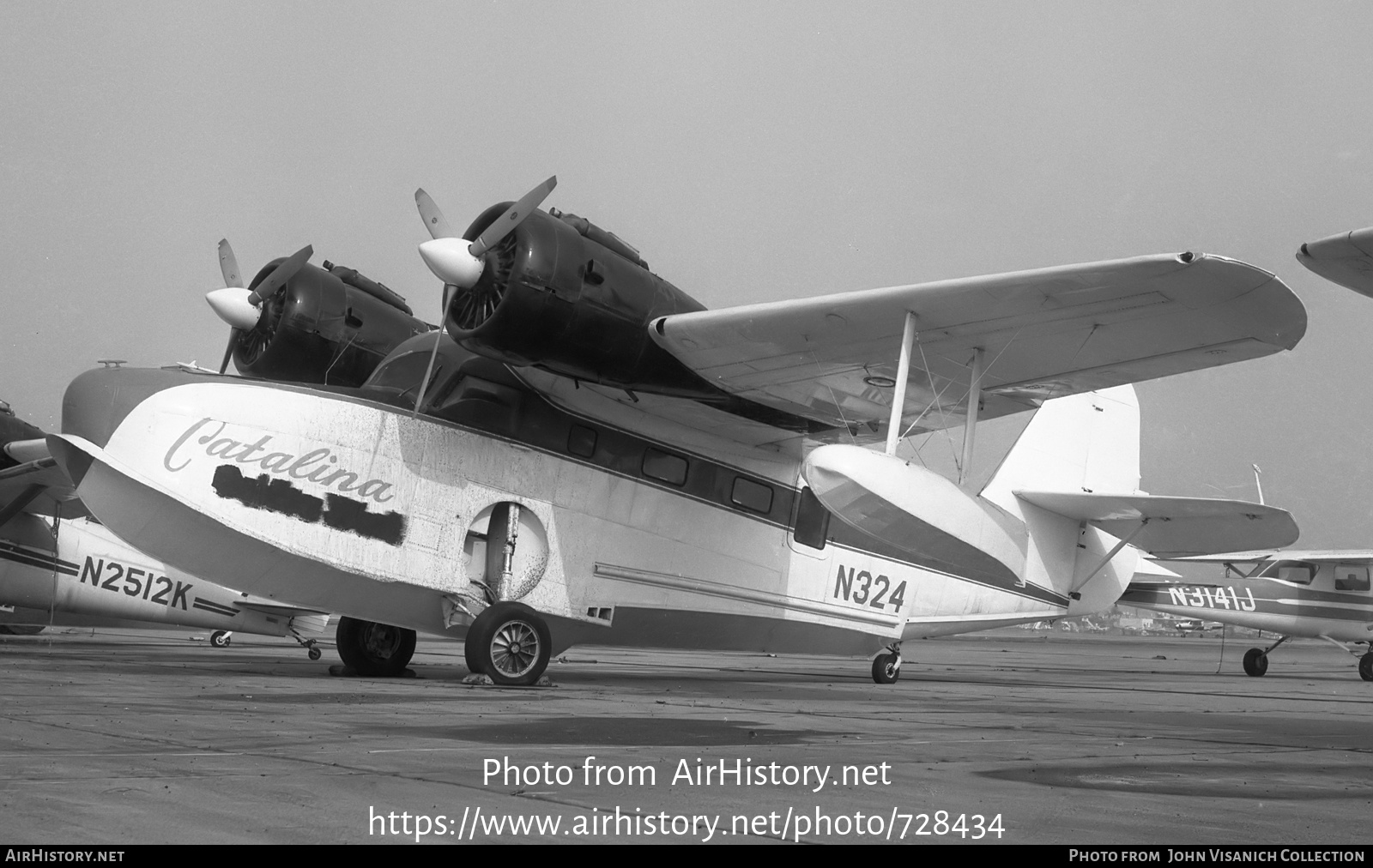 Aircraft Photo of N324 | Grumman G-21A Goose | Catalina Air Lines - CAL | AirHistory.net #728434