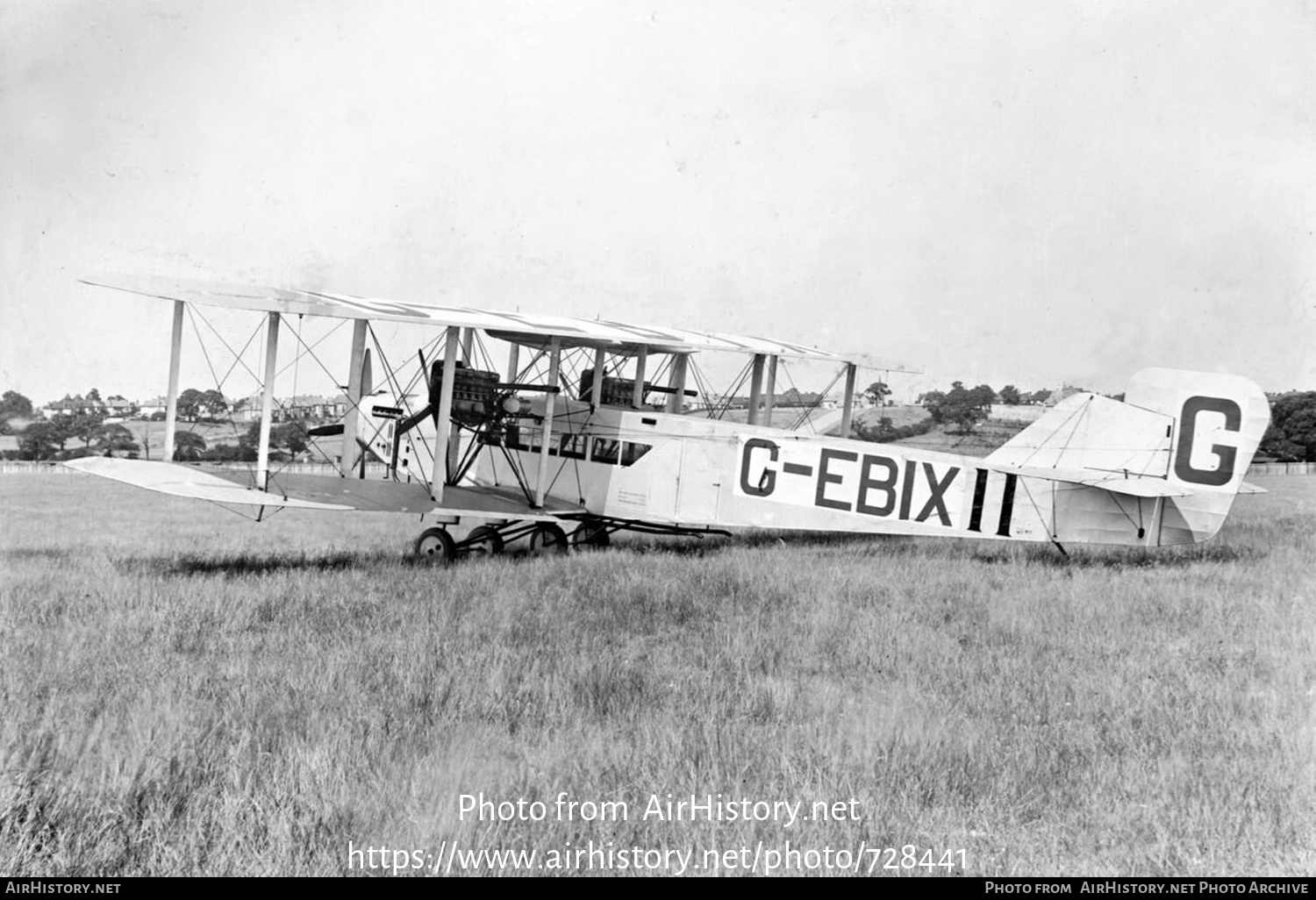 Aircraft Photo of G-EBIX | Handley Page W.8f | AirHistory.net #728441