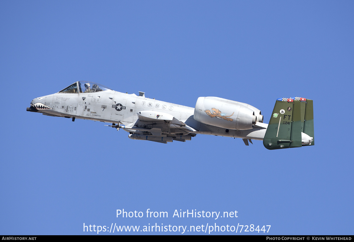 Aircraft Photo of 80-0241 / AF80-241 | Fairchild A-10C Thunderbolt II | USA - Air Force | AirHistory.net #728447