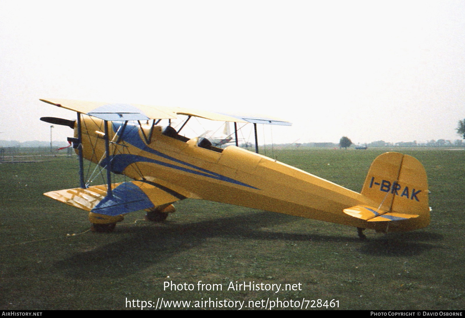 Aircraft Photo of I-BRAK | Bucker Bu-131B Jungmann | AirHistory.net #728461