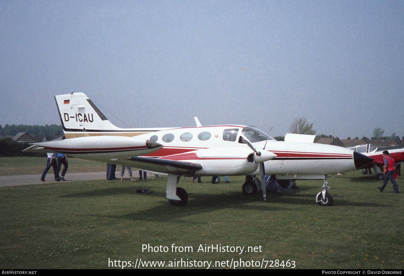 Aircraft Photo of D-ICAU | Cessna 421B Golden Eagle | AirHistory.net #728463