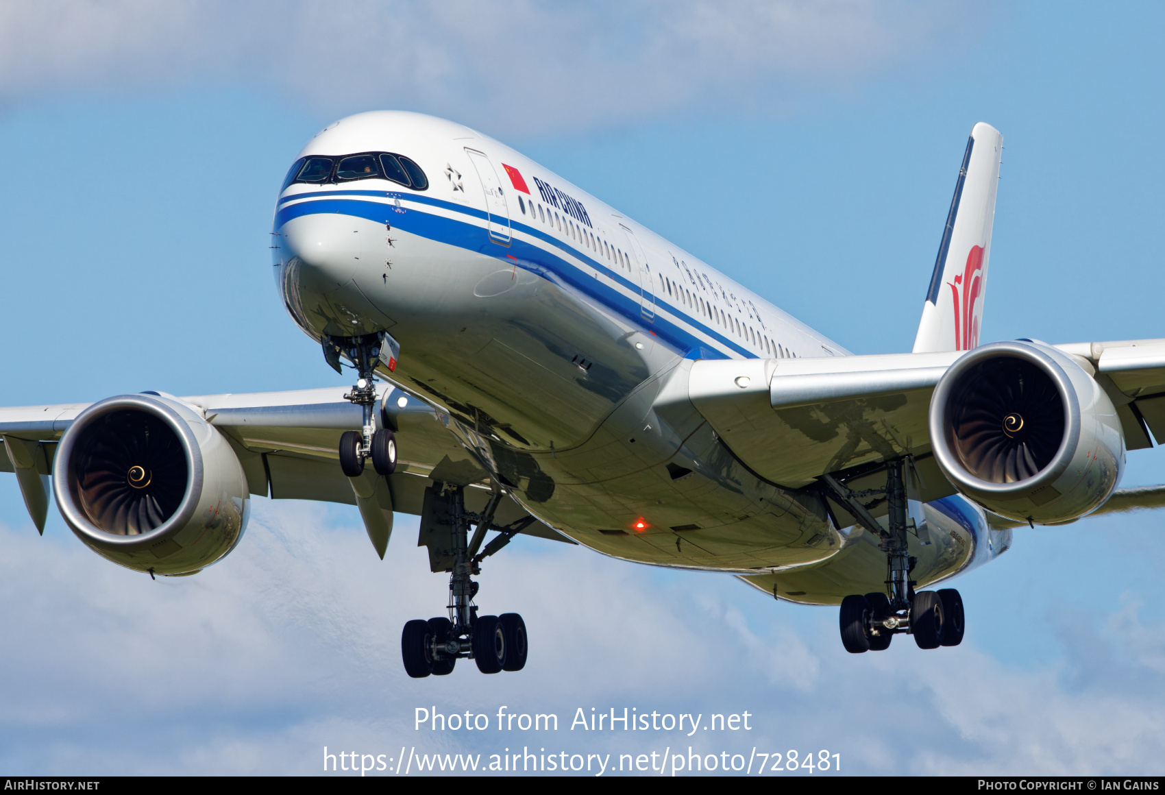 Aircraft Photo of B-32F1 | Airbus A350-941 | Air China | AirHistory.net #728481