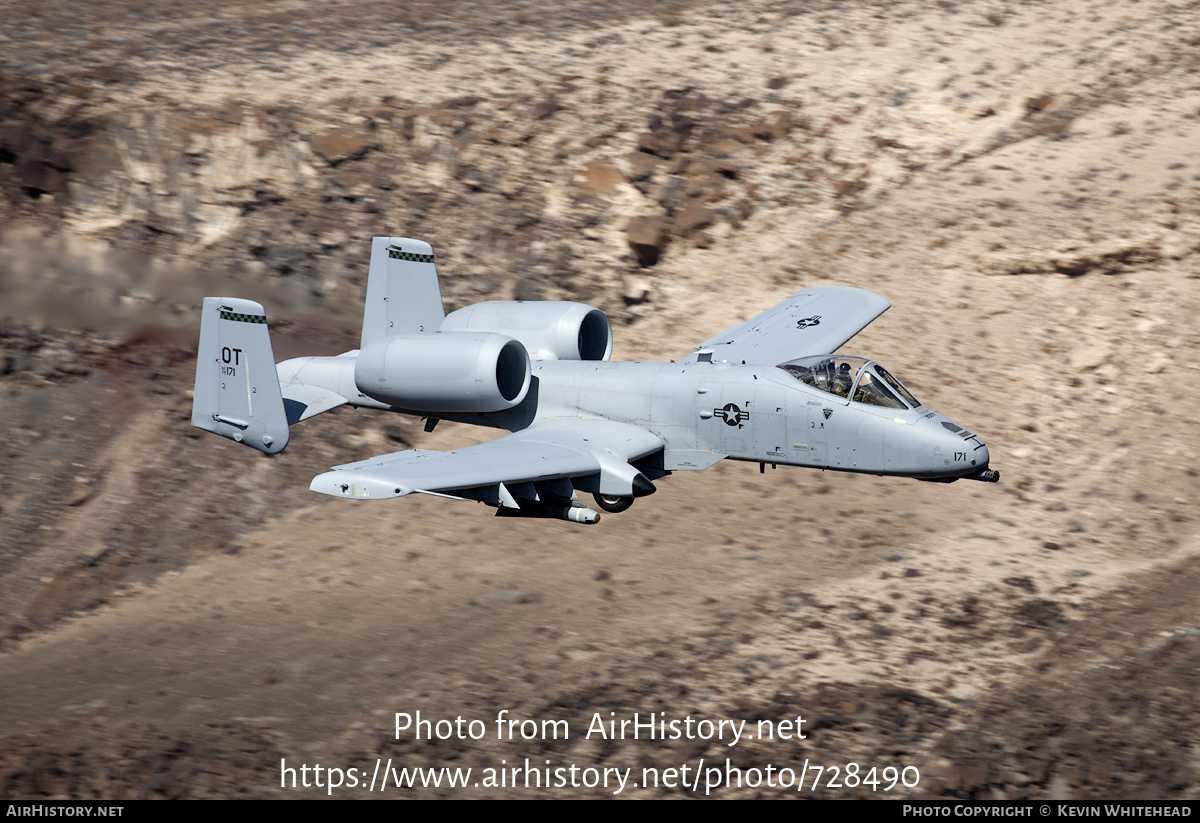 Aircraft Photo of 79-0171 / AF79-171 | Fairchild A-10C Thunderbolt II | USA - Air Force | AirHistory.net #728490