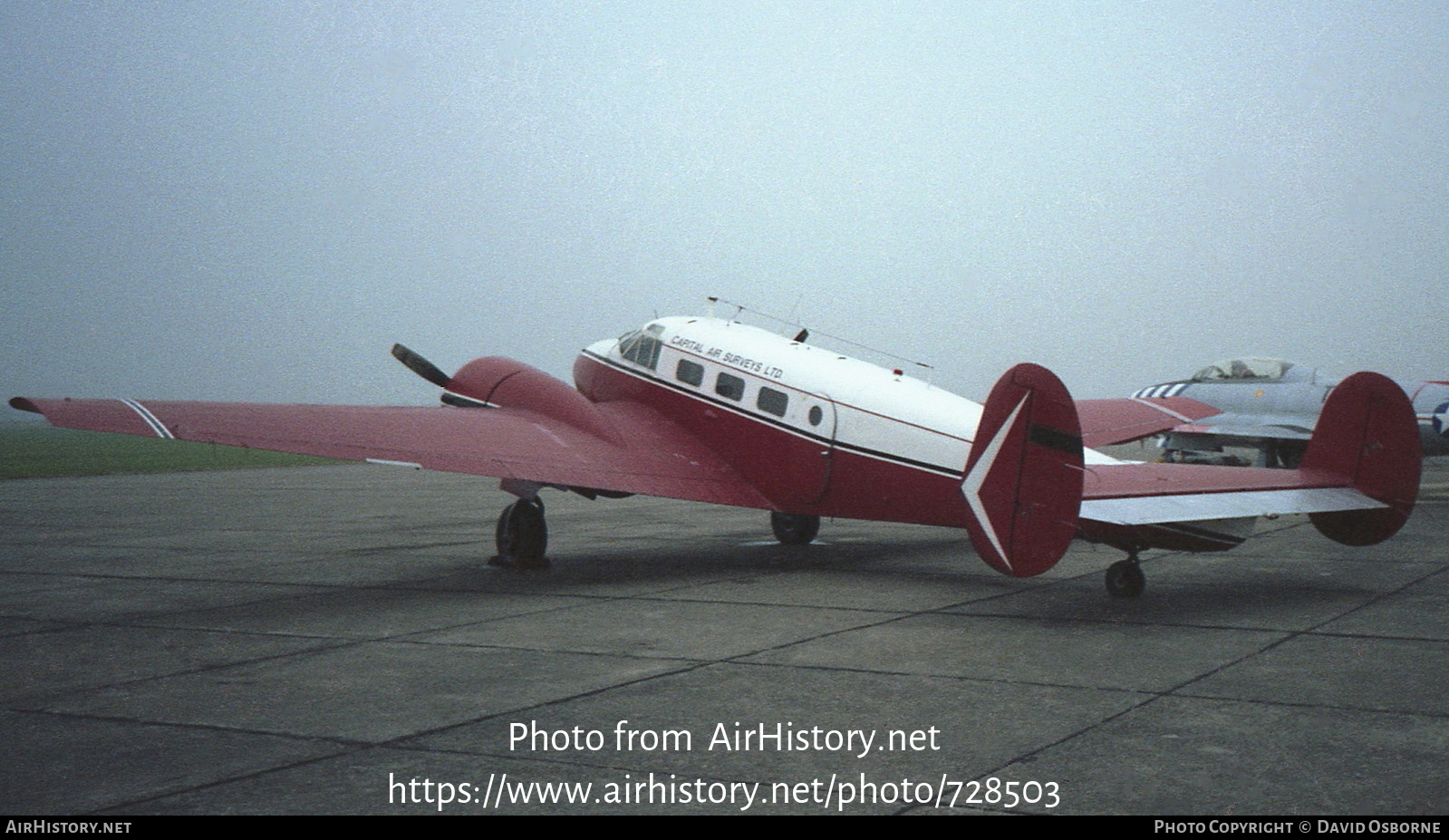 Aircraft Photo of G-BKGM | Beech Expeditor 3NM | Capital Air Surveys | AirHistory.net #728503