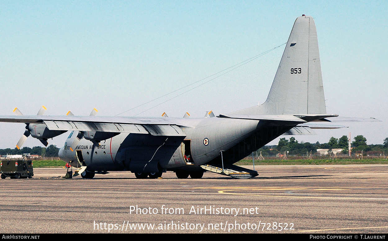 Aircraft Photo of 953 | Lockheed C-130H Hercules | Norway - Air Force | AirHistory.net #728522