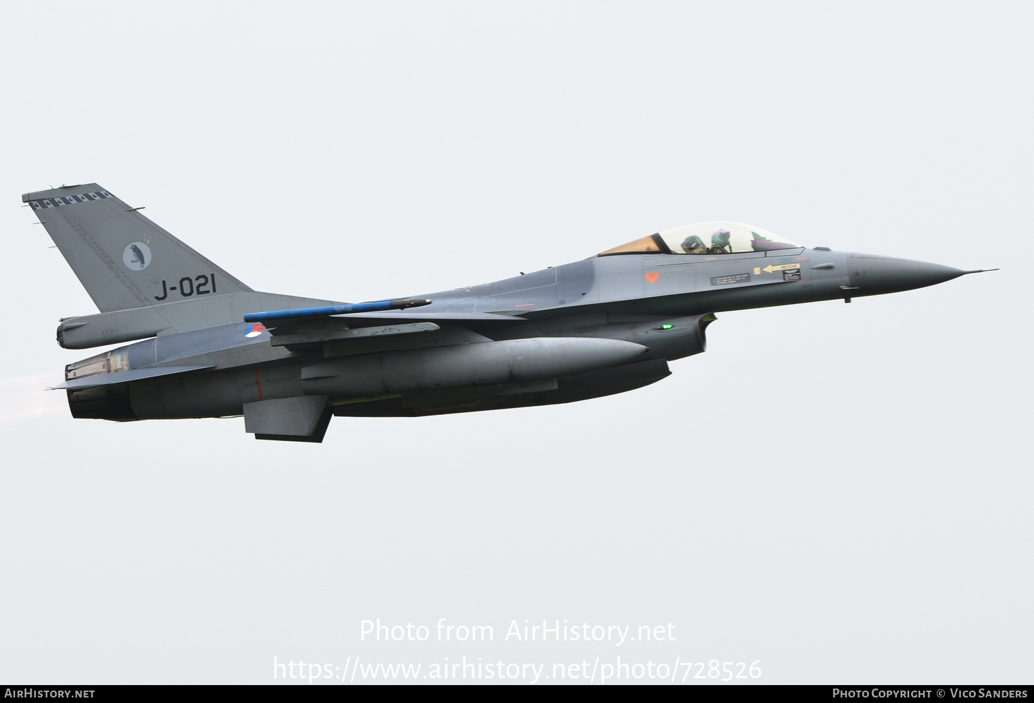 Aircraft Photo of J-021 | General Dynamics F-16AM Fighting Falcon | Netherlands - Air Force | AirHistory.net #728526