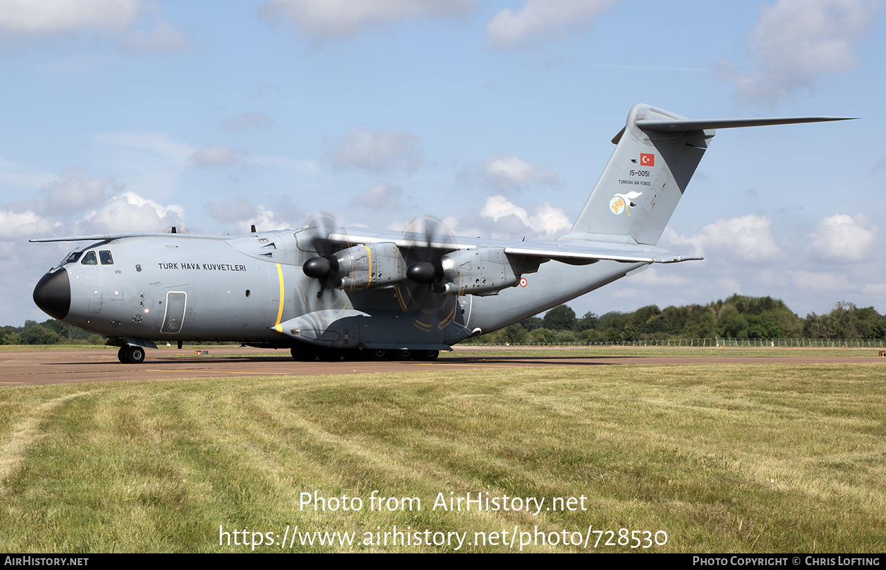 Aircraft Photo of 15-0051 | Airbus A400M Atlas | Turkey - Air Force | AirHistory.net #728530