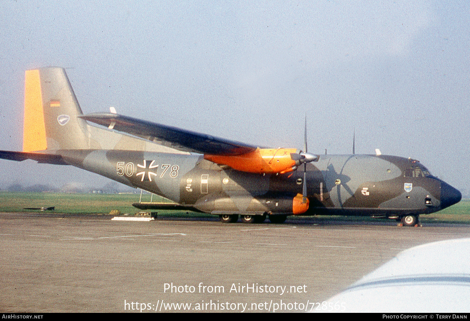 Aircraft Photo of 5078 | Transall C-160D | Germany - Air Force | AirHistory.net #728565