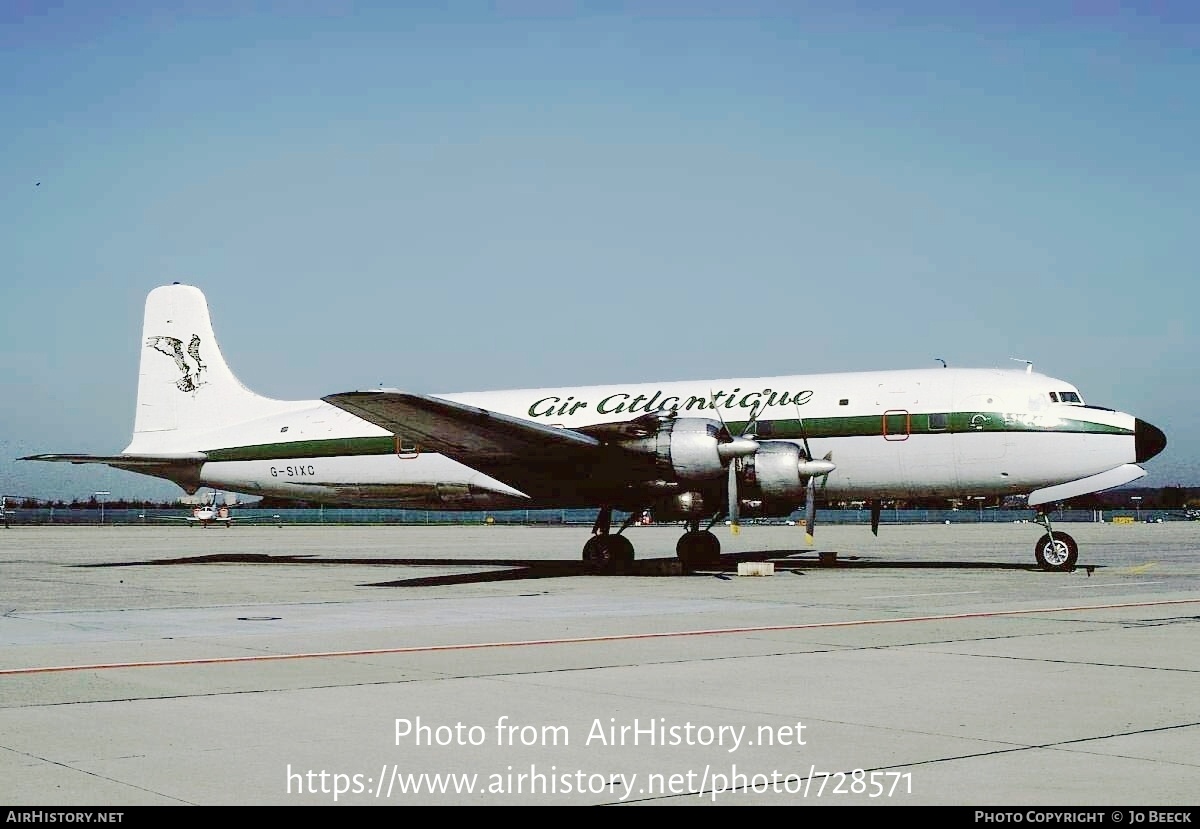 Aircraft Photo of G-SIXC | Douglas DC-6B(C) | Air Atlantique | AirHistory.net #728571