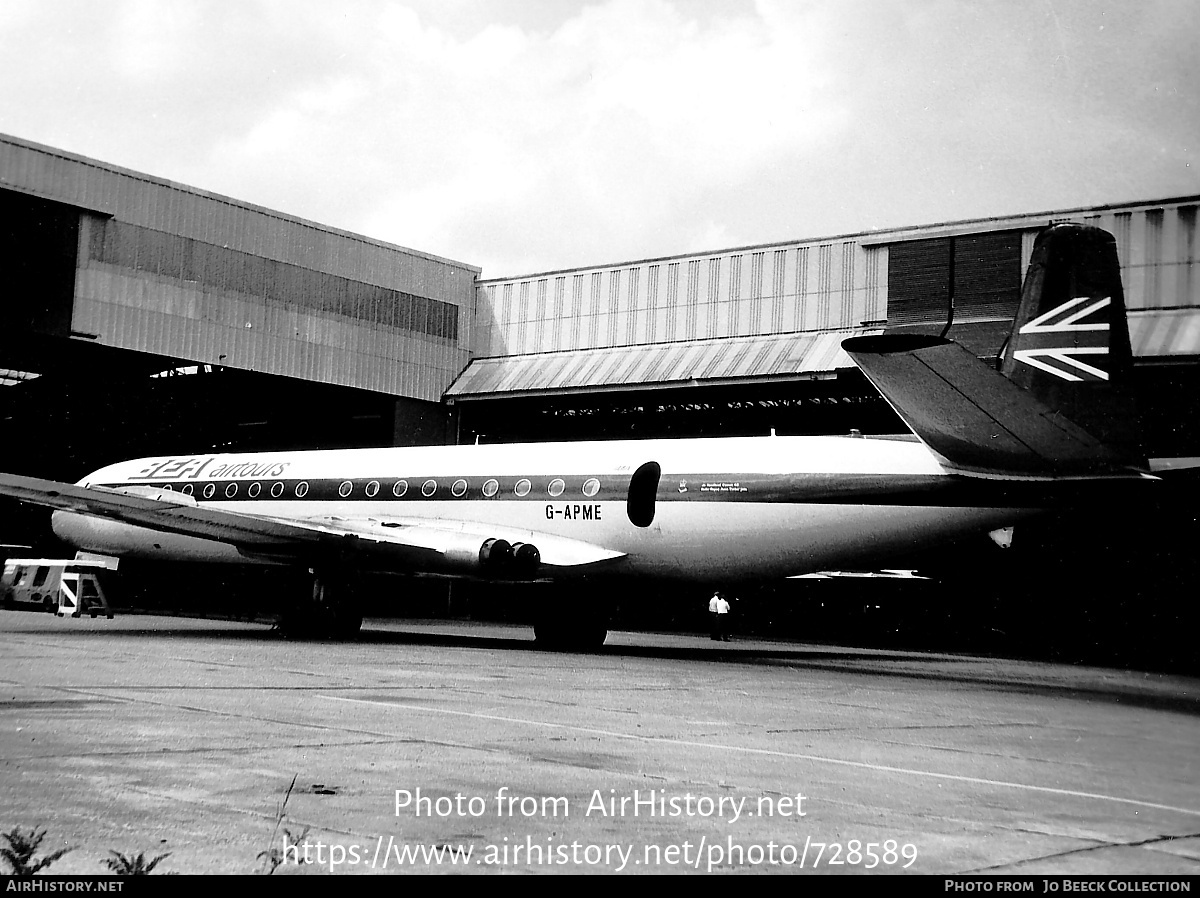 Aircraft Photo of G-APME | De Havilland D.H. 106 Comet 4B | BEA Airtours - British European Airways | AirHistory.net #728589