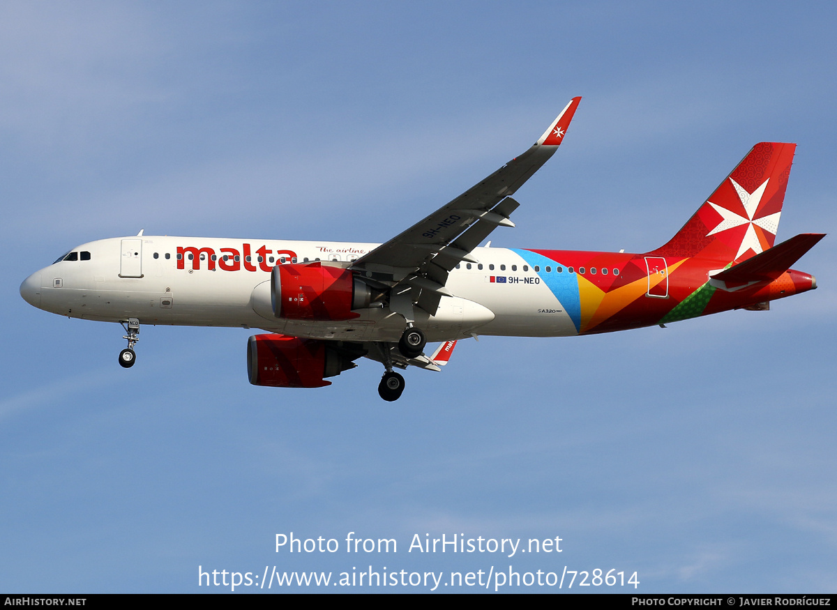 Aircraft Photo of 9H-NEO | Airbus A320-251N | KM Malta Airlines | AirHistory.net #728614