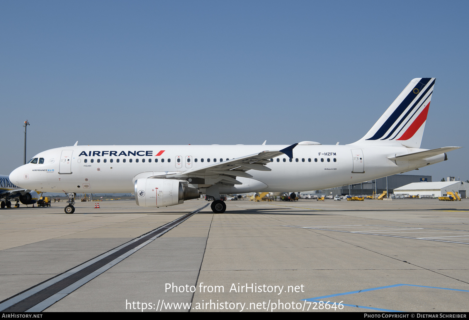 Aircraft Photo of F-HZFM | Airbus A320-214 | Air France | AirHistory.net #728646