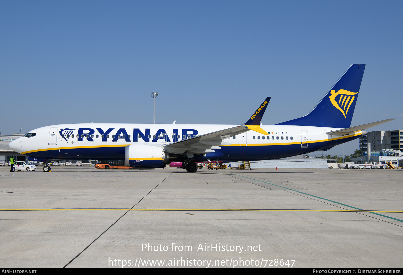 Aircraft Photo of EI-IJY | Boeing 737-8200 Max 200 | Ryanair | AirHistory.net #728647