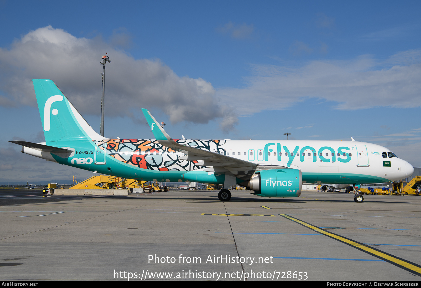 Aircraft Photo of HZ-NS35 | Airbus A320-251N | Flynas | AirHistory.net #728653