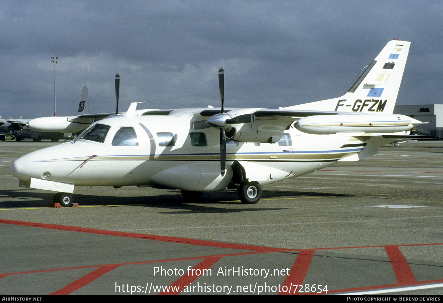 Aircraft Photo of F-GFZM | Mitsubishi MU-2 Marquise (MU-2B-60) | AirHistory.net #728654