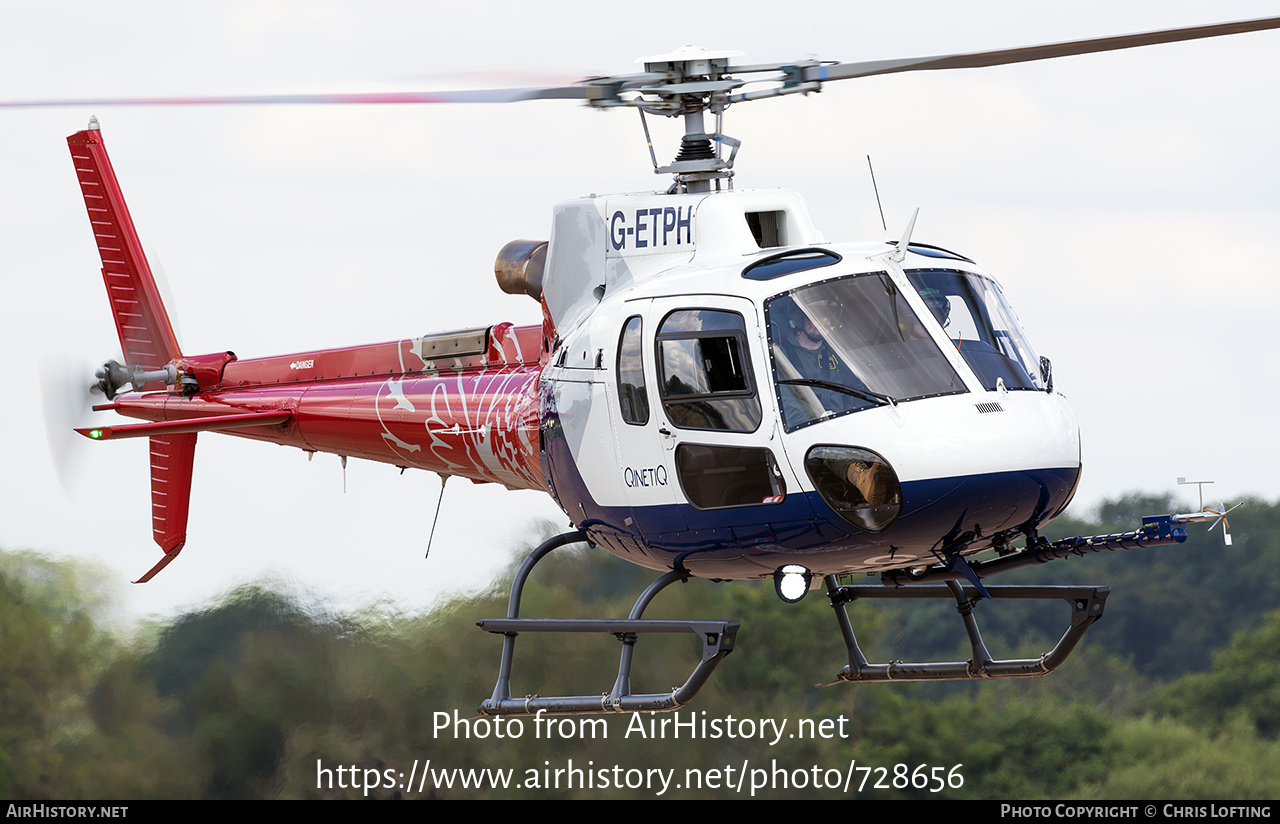 Aircraft Photo of G-ETPH | Airbus Helicopters H-125 | QinetiQ | AirHistory.net #728656