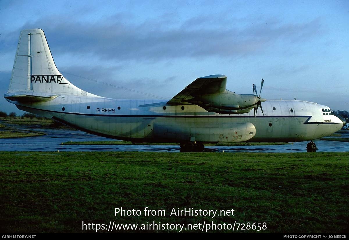 Aircraft Photo of G-BEPS | Short SC.5 Belfast C1 | PANAF - Pan African Air Industries | AirHistory.net #728658