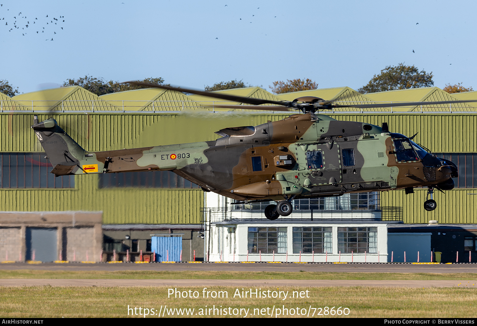 Aircraft Photo of HT.29-03 | NHI NH90 TTH | Spain - Army | AirHistory.net #728660