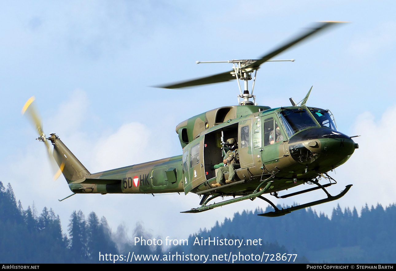 Aircraft Photo of 5D-HK | Agusta AB-212 | Austria - Air Force | AirHistory.net #728677