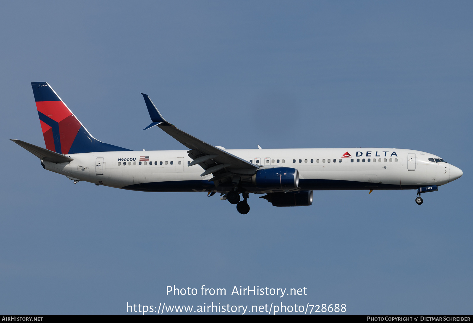 Aircraft Photo of N900DU | Boeing 737-900/ER | Delta Air Lines | AirHistory.net #728688