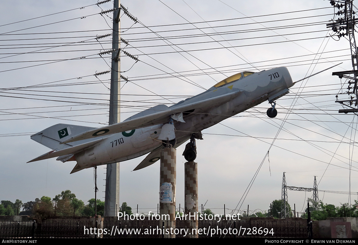 Aircraft Photo of 7710 | Shenyang F-6 | Pakistan - Air Force | AirHistory.net #728694