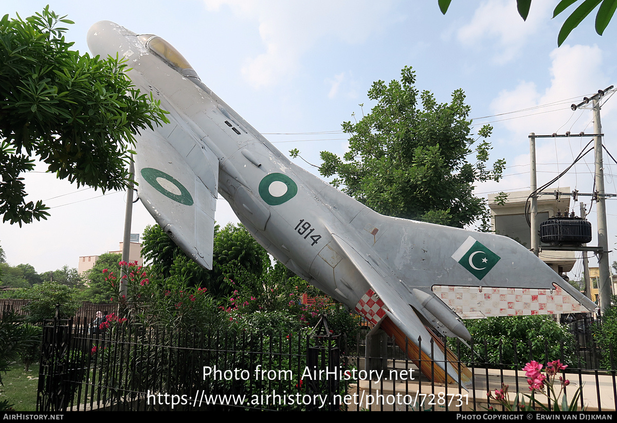 Aircraft Photo of 1914 | Shenyang F-6 | Pakistan - Air Force | AirHistory.net #728731