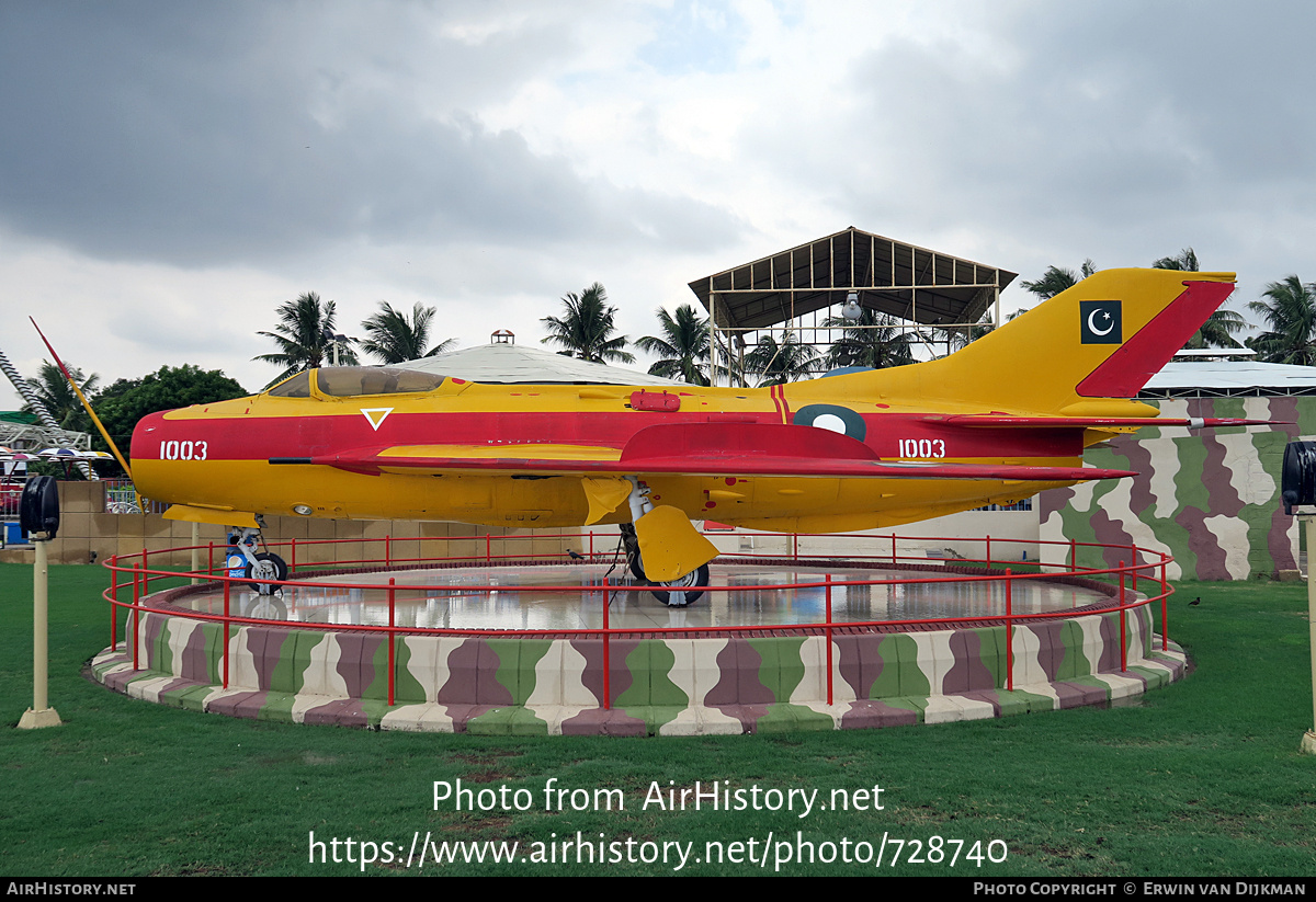 Aircraft Photo of 1003 | Shenyang F-6 | Pakistan - Air Force | AirHistory.net #728740