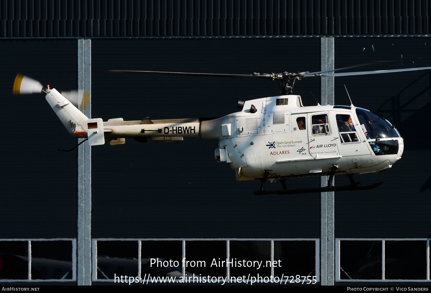 Aircraft Photo of D-HBWH | MBB BO-105S | Air Lloyd | AirHistory.net #728755