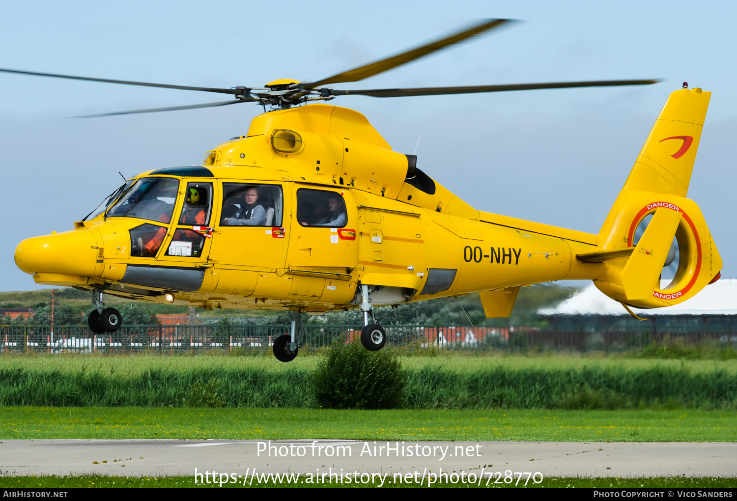 Aircraft Photo of OO-NHY | Aerospatiale AS-365N-3 Dauphin 2 | NHV - Noordzee Helikopters Vlaanderen | AirHistory.net #728770