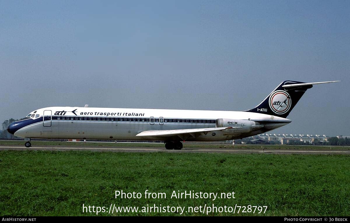 Aircraft Photo of I-ATIU | McDonnell Douglas DC-9-32 | ATI - Aero Trasporti Italiani | AirHistory.net #728797