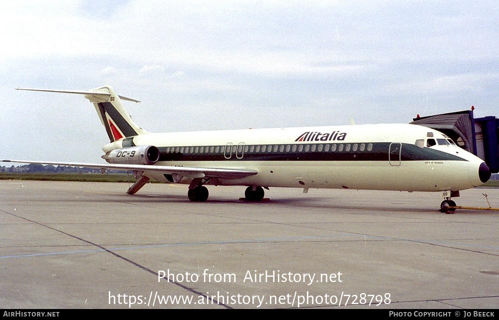 Aircraft Photo of I-DIBQ | McDonnell Douglas DC-9-32 | Alitalia | AirHistory.net #728798