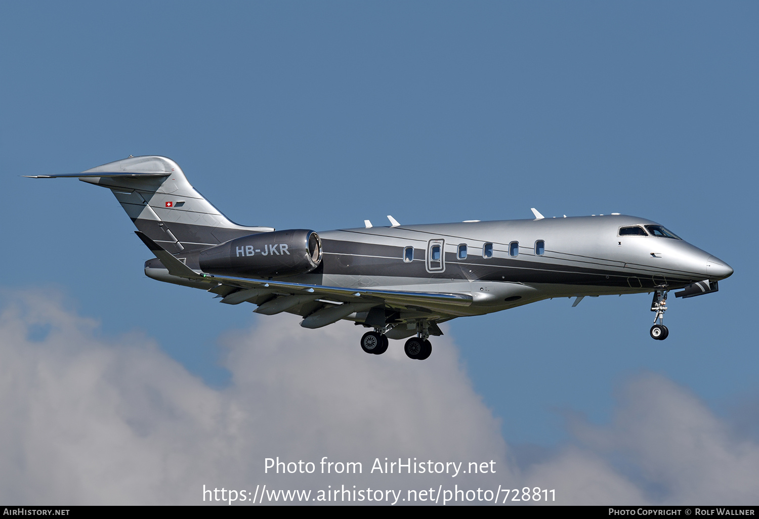 Aircraft Photo of HB-JKR | Bombardier Challenger 350 (BD-100-1A10) | AirHistory.net #728811