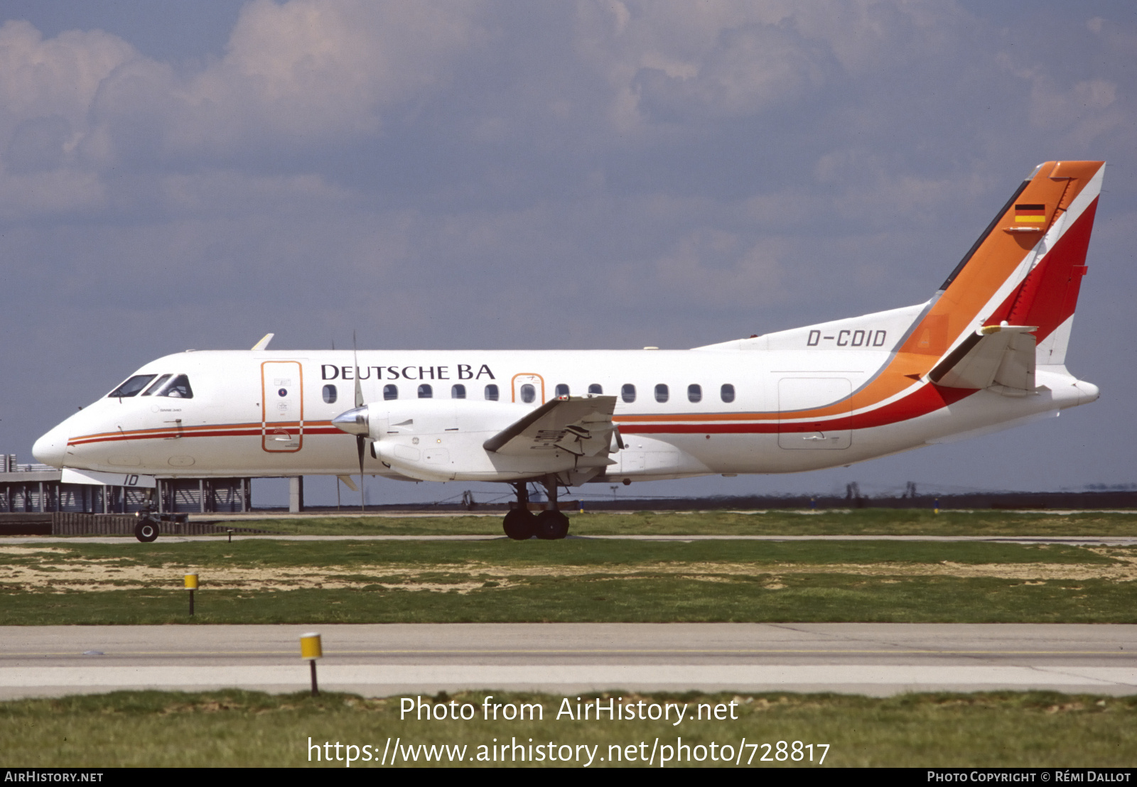 Aircraft Photo of D-CDID | Saab 340A | Deutsche BA | AirHistory.net #728817