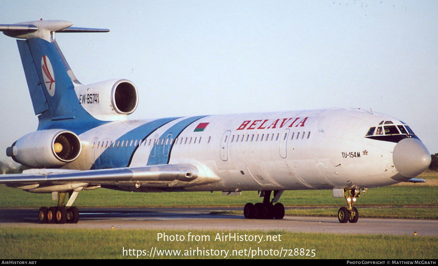 Aircraft Photo of EW-85471 | Tupolev Tu-154M | Belavia | AirHistory.net #728825