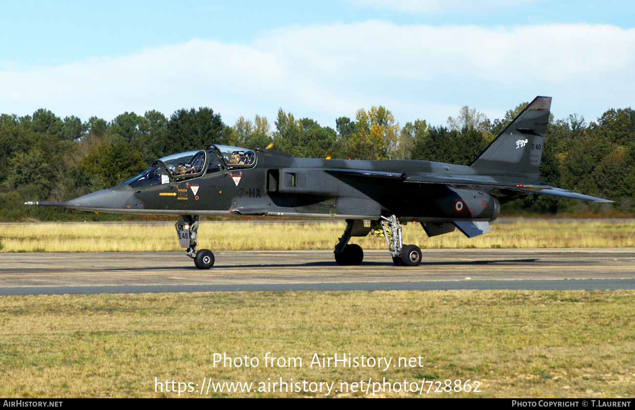 Aircraft Photo of E40 | Sepecat Jaguar E | France - Air Force | AirHistory.net #728862