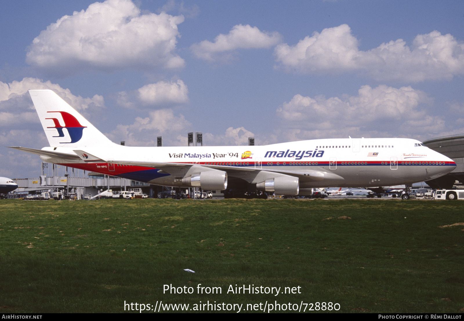 Aircraft Photo of 9M-MPG | Boeing 747-4H6 | Malaysia Airlines | AirHistory.net #728880