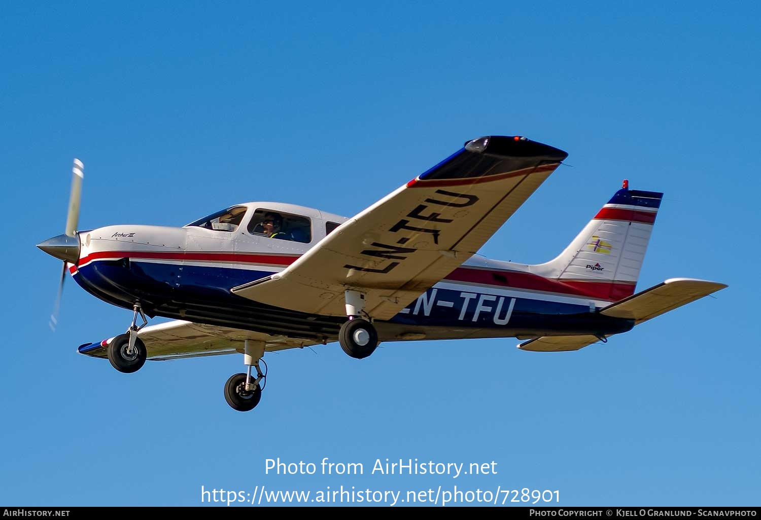 Aircraft Photo of LN-TFU | Piper PA-28-181 Archer III | AirHistory.net #728901