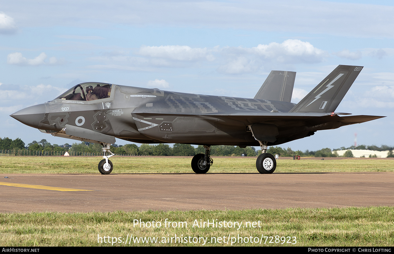 Aircraft Photo of ZM141 | Lockheed Martin F-35B Lightning II | UK - Air Force | AirHistory.net #728923