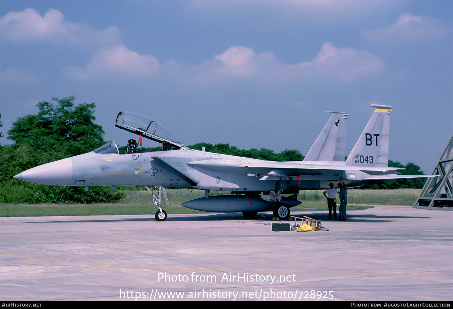 Aircraft Photo of 84-0043 / AF84-043 | McDonnell Douglas F-15D Eagle | USA - Air Force | AirHistory.net #728925