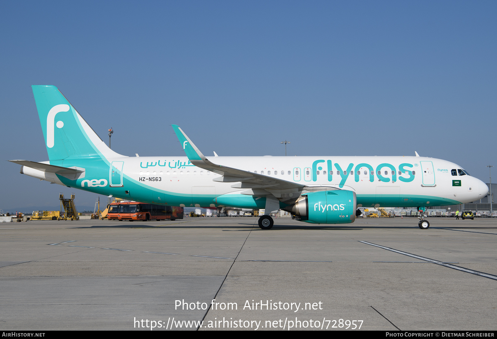 Aircraft Photo of HZ-NS63 | Airbus A320-251N | Flynas | AirHistory.net #728957