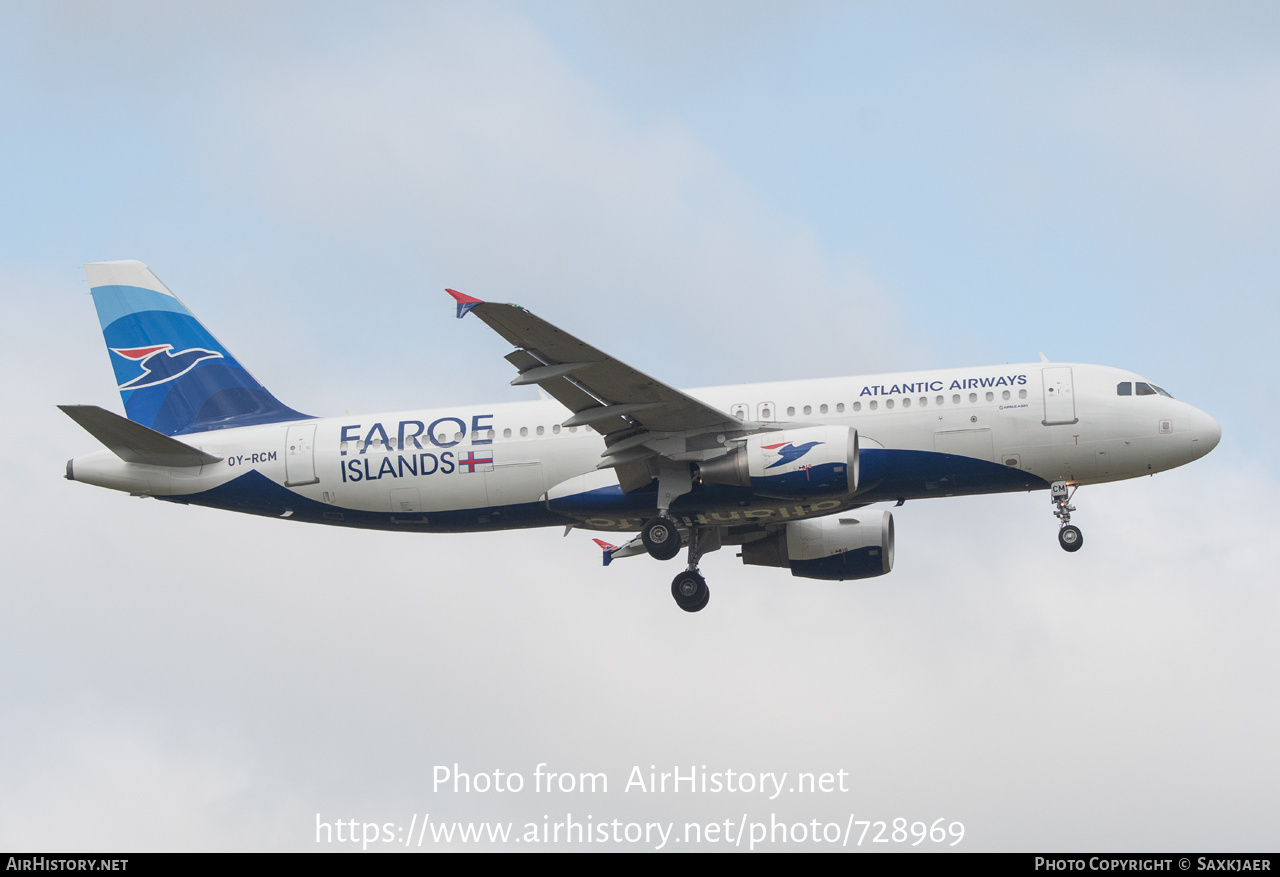 Aircraft Photo of OY-RCM | Airbus A320-214 | Atlantic Airways | AirHistory.net #728969