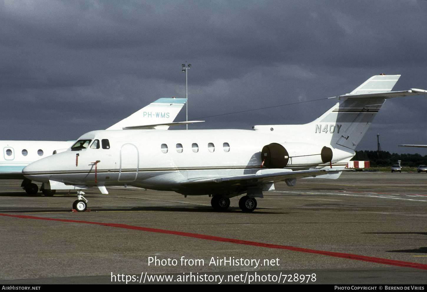 Aircraft Photo of N40Y | Hawker Siddeley HS-125-400A | AirHistory.net #728978