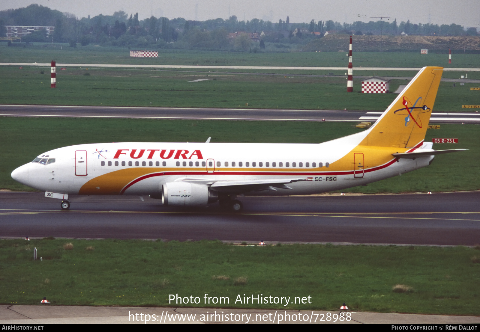 Aircraft Photo of EC-FSC | Boeing 737-348 | Futura International Airways | AirHistory.net #728988