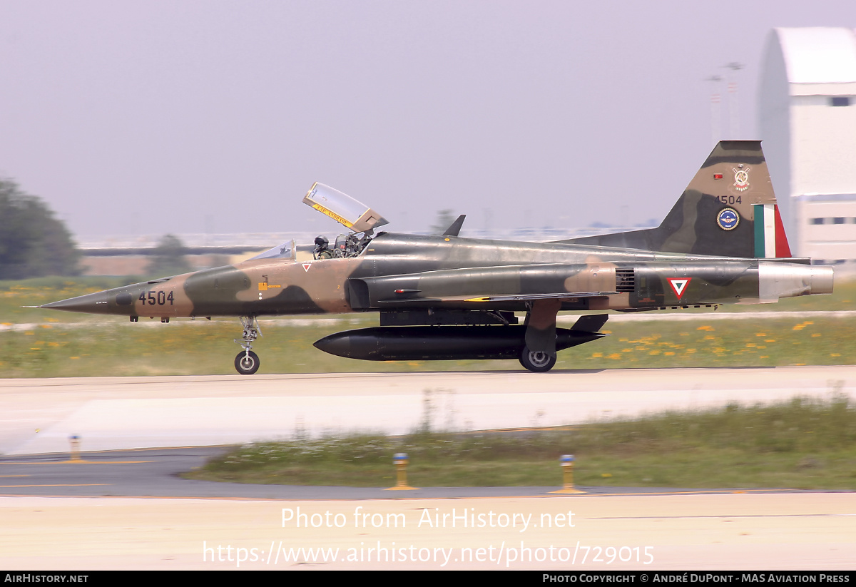 Aircraft Photo of 4504 | Northrop F-5E Tiger II | Mexico - Air Force | AirHistory.net #729015