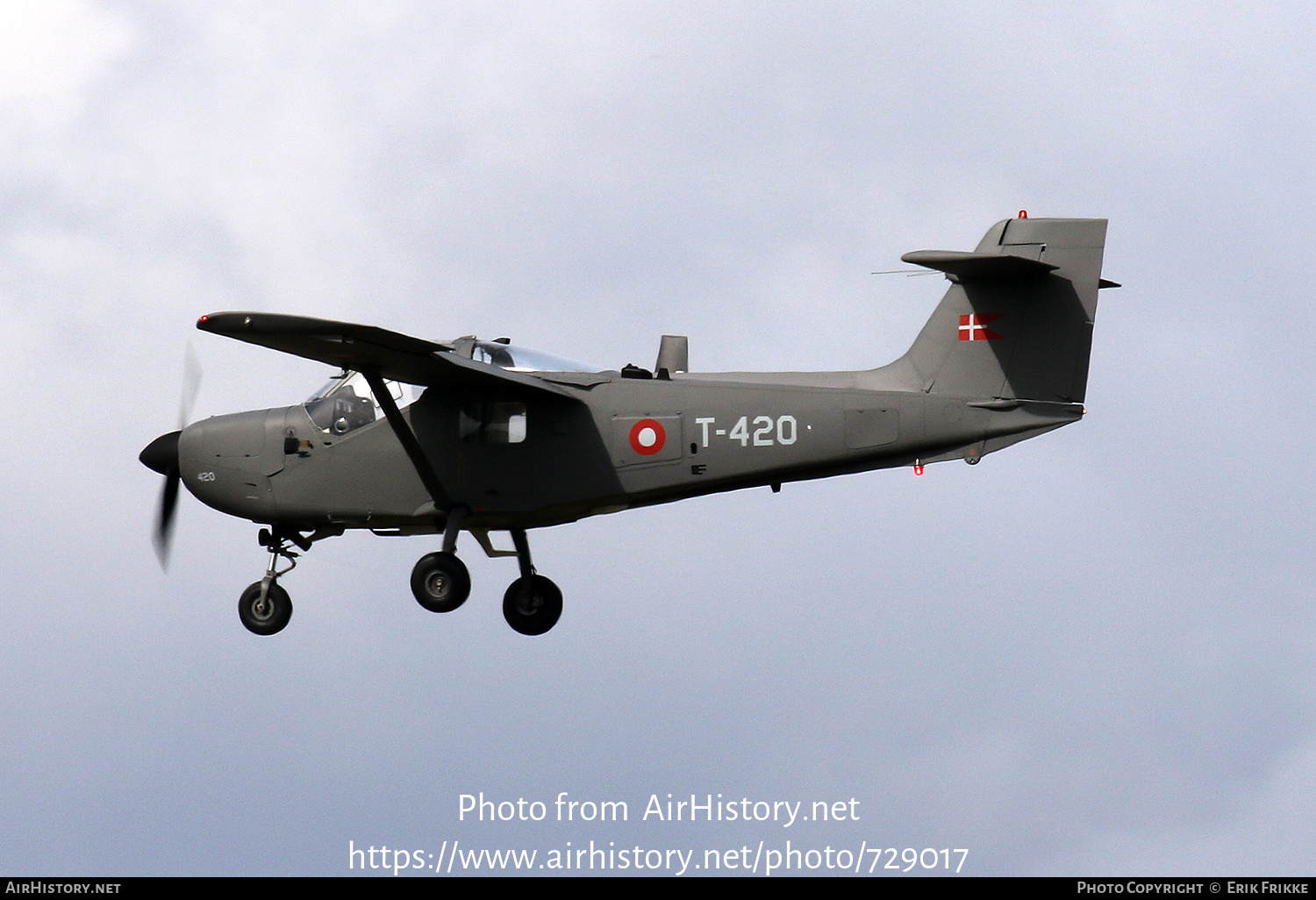 Aircraft Photo of T-420 | Saab T-17 Supporter | Denmark - Air Force | AirHistory.net #729017