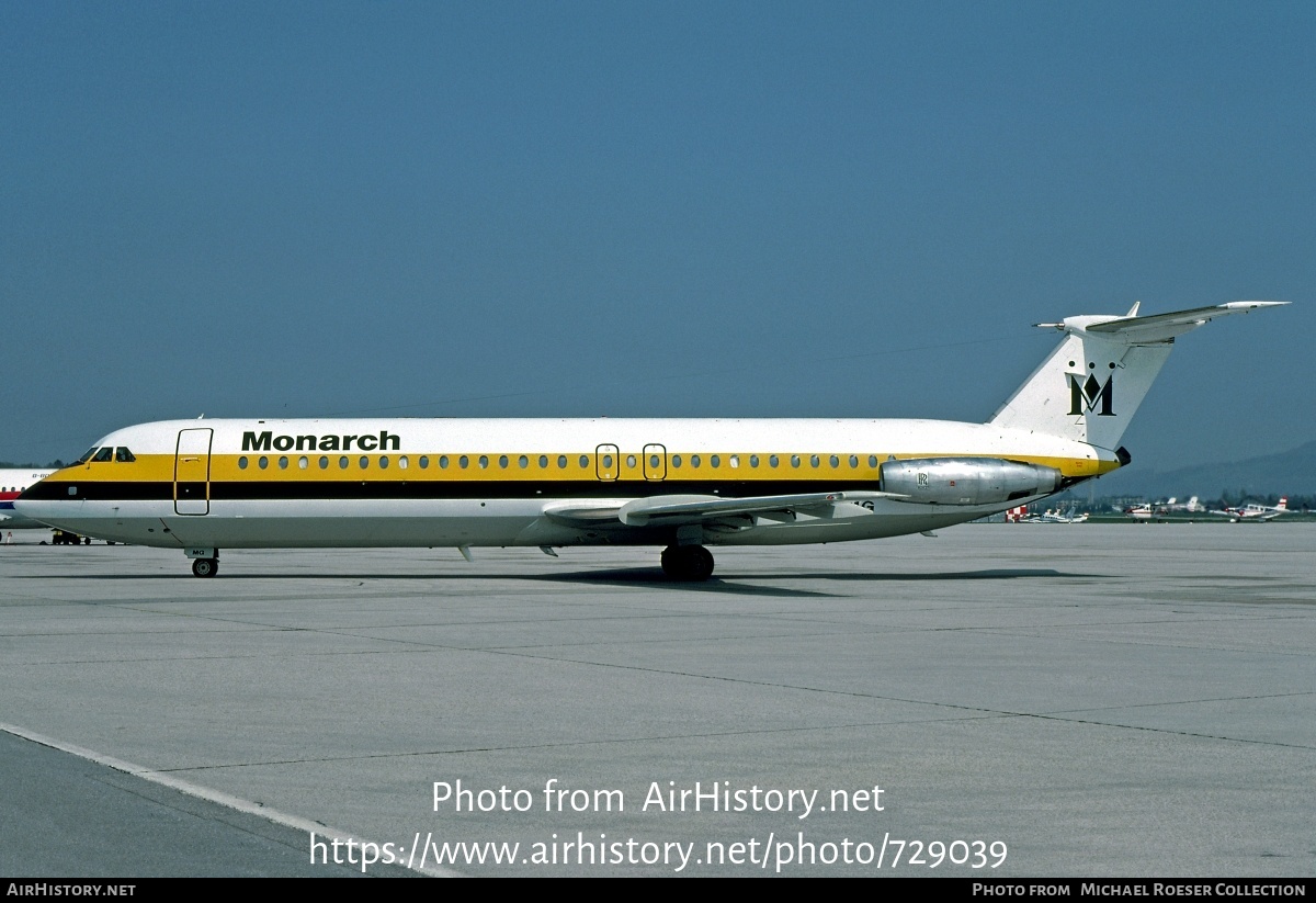 Aircraft Photo of G-AXMG | BAC 111-518FG One-Eleven | Monarch Airlines | AirHistory.net #729039