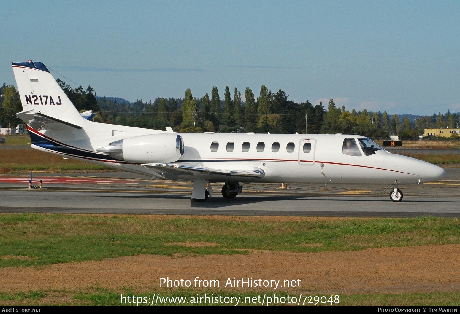 Aircraft Photo of N217AJ | Cessna 560 Citation Encore | AirHistory.net #729048