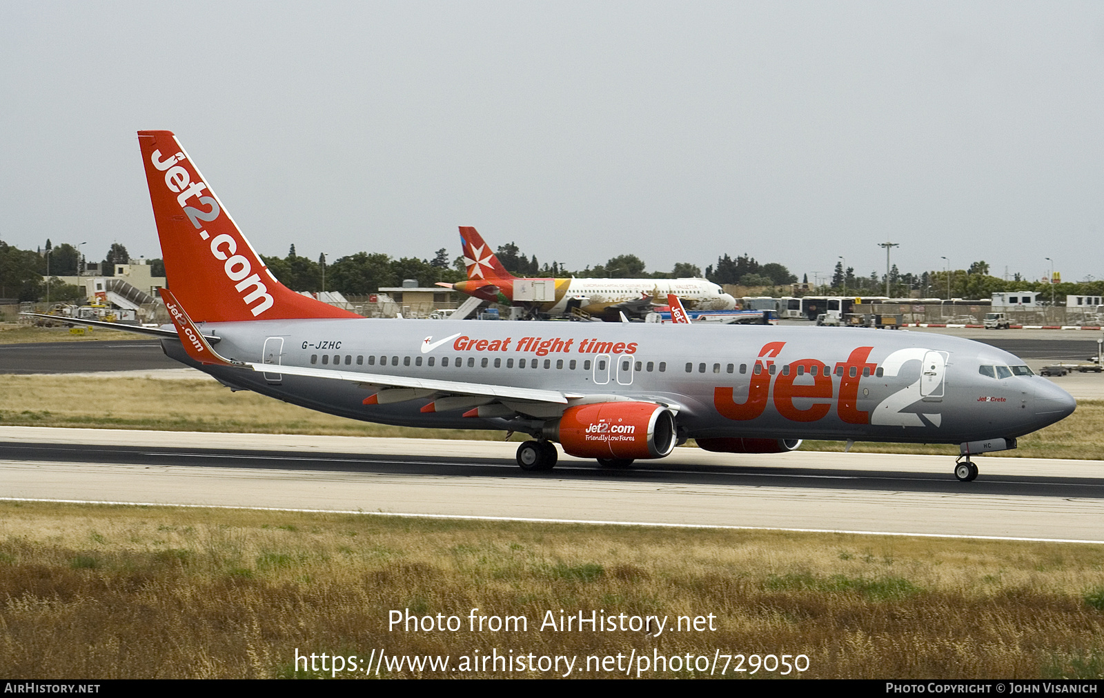 Aircraft Photo of G-JZHC | Boeing 737-8K5 | Jet2 | AirHistory.net #729050