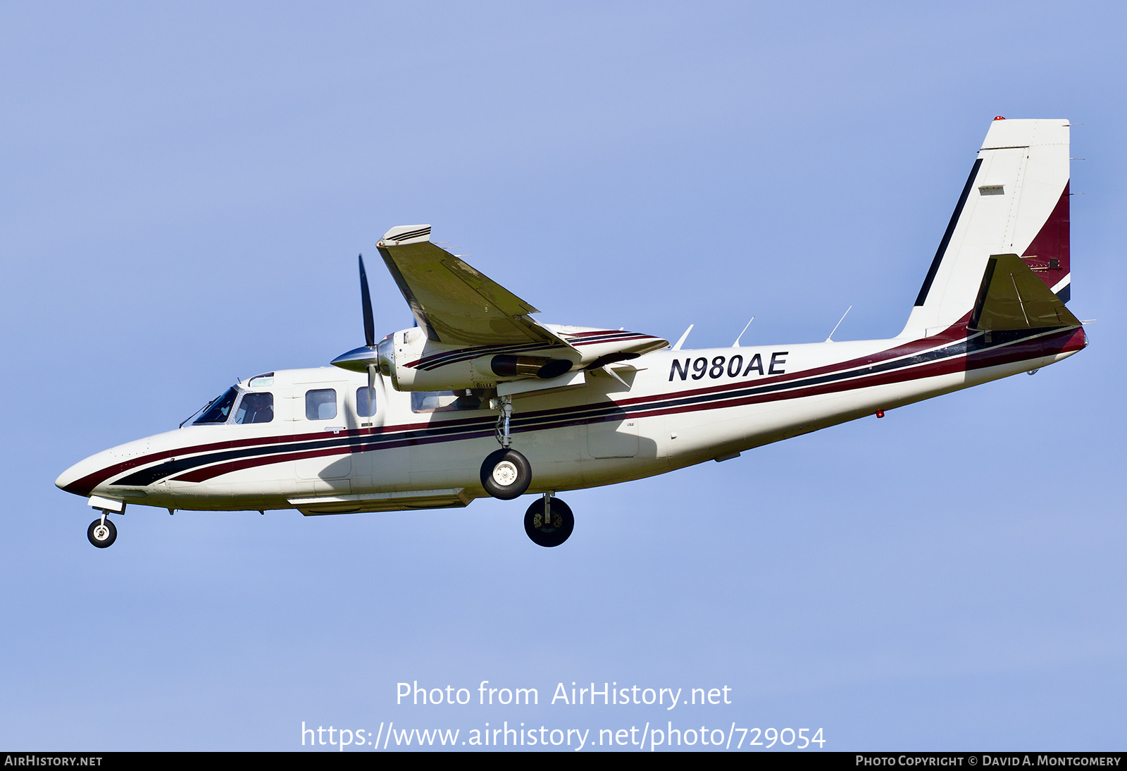 Aircraft Photo of N980AE | Rockwell 695 Jetprop 980 | AirHistory.net #729054