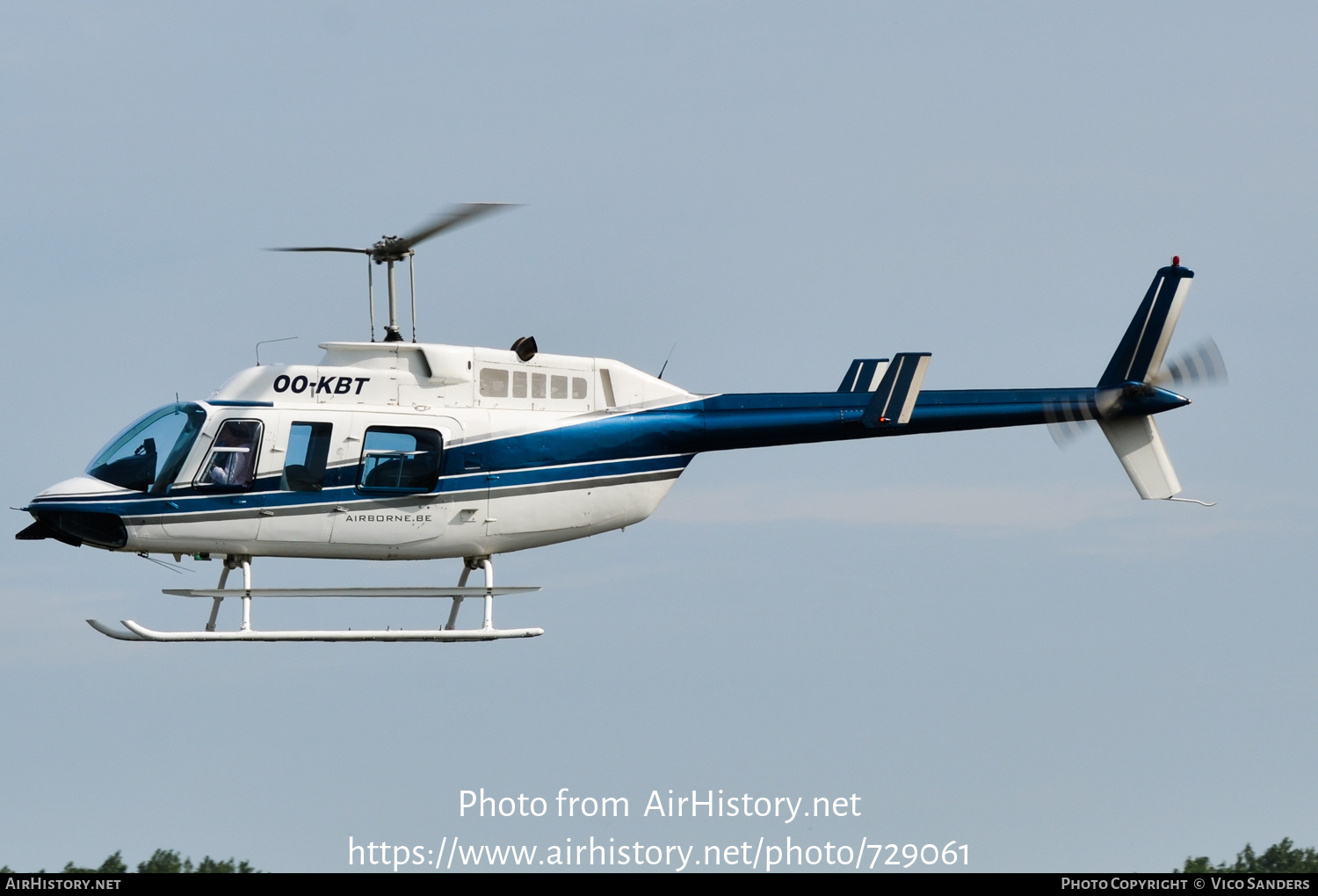 Aircraft Photo of OO-KBT | Bell 206L-4 LongRanger IV | Airborne | AirHistory.net #729061